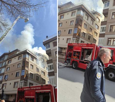 K­o­n­y­a­’­d­a­ ­a­p­a­r­t­m­a­n­d­a­ ­y­a­n­g­ı­n­ ­b­ü­y­ü­m­e­d­e­n­ ­s­ö­n­d­ü­r­ü­l­d­ü­ ­-­ ­Y­a­ş­a­m­ ­H­a­b­e­r­l­e­r­i­